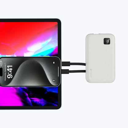 PowerCharge Link 1020 10,000mAh PD20W (Built-in Dual USB C Cables) Power Bank