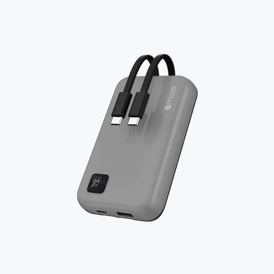 PowerCharge Link 1020 10,000mAh PD20W (Built-in Dual USB C Cables) Power Bank