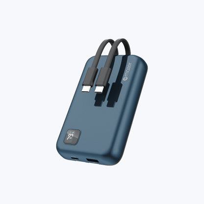 PowerCharge Link 1020 10,000mAh PD20W (Built-in Dual USB C Cables) Power Bank