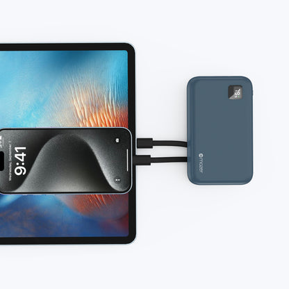 PowerCharge Link 1020 10,000mAh PD20W (Built-in Dual USB C Cables) Power Bank