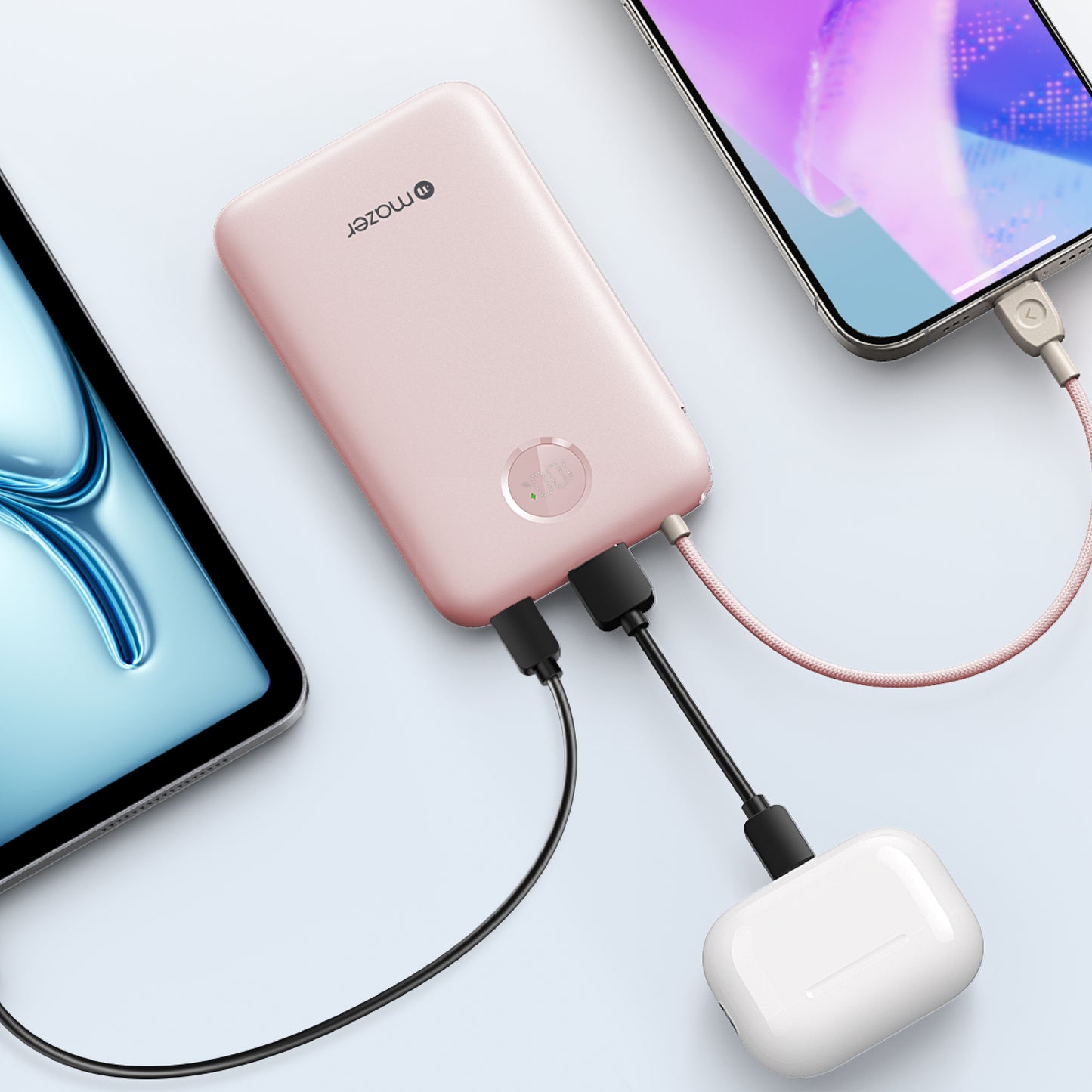 PowerCharge Link 10V2 10,000mAh PD20W (Built-in USB C Cable) Power Bank