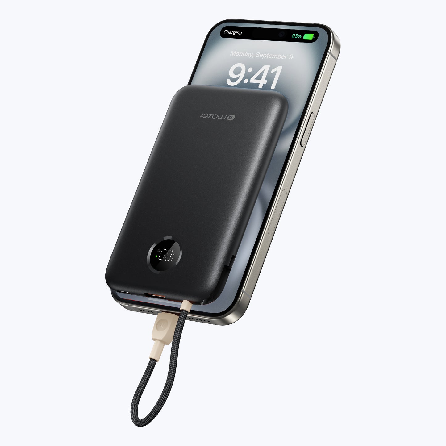 PowerCharge Link 10V2 10,000mAh PD20W (Built-in USB C Cable) Power Bank