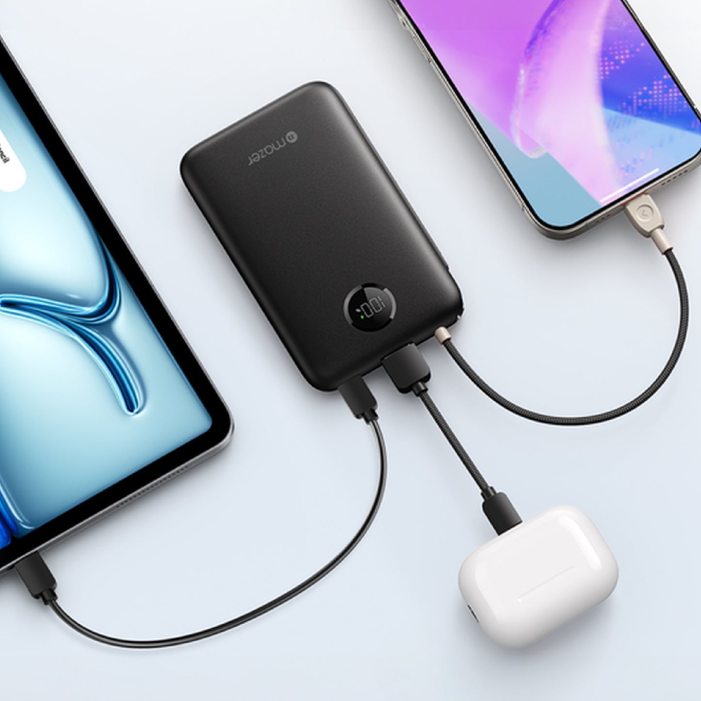 PowerCharge Link 10V2 10,000mAh PD20W (Built-in USB C Cable) Power Bank