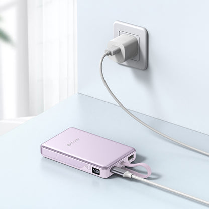 PowerCharge Link 10,000mAh PD/PPS 35W (Built-in USB-C Cable) Power Bank (CCC Certified)
