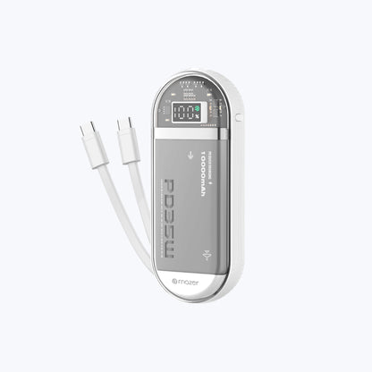 PowerCharge Link 1035 10,000mAh PD35W (Built-in Dual USB C Cables) Power Bank