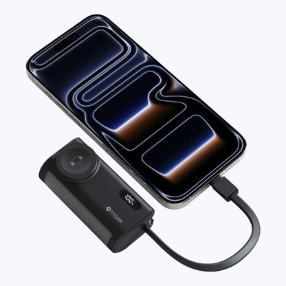 PowerCharge Pocket 2 5,000 mAh PD20W (Built-in Foldable USB-C Port, USB-C Cable & Apple Watch Charger) Power Bank (CCC Certified)