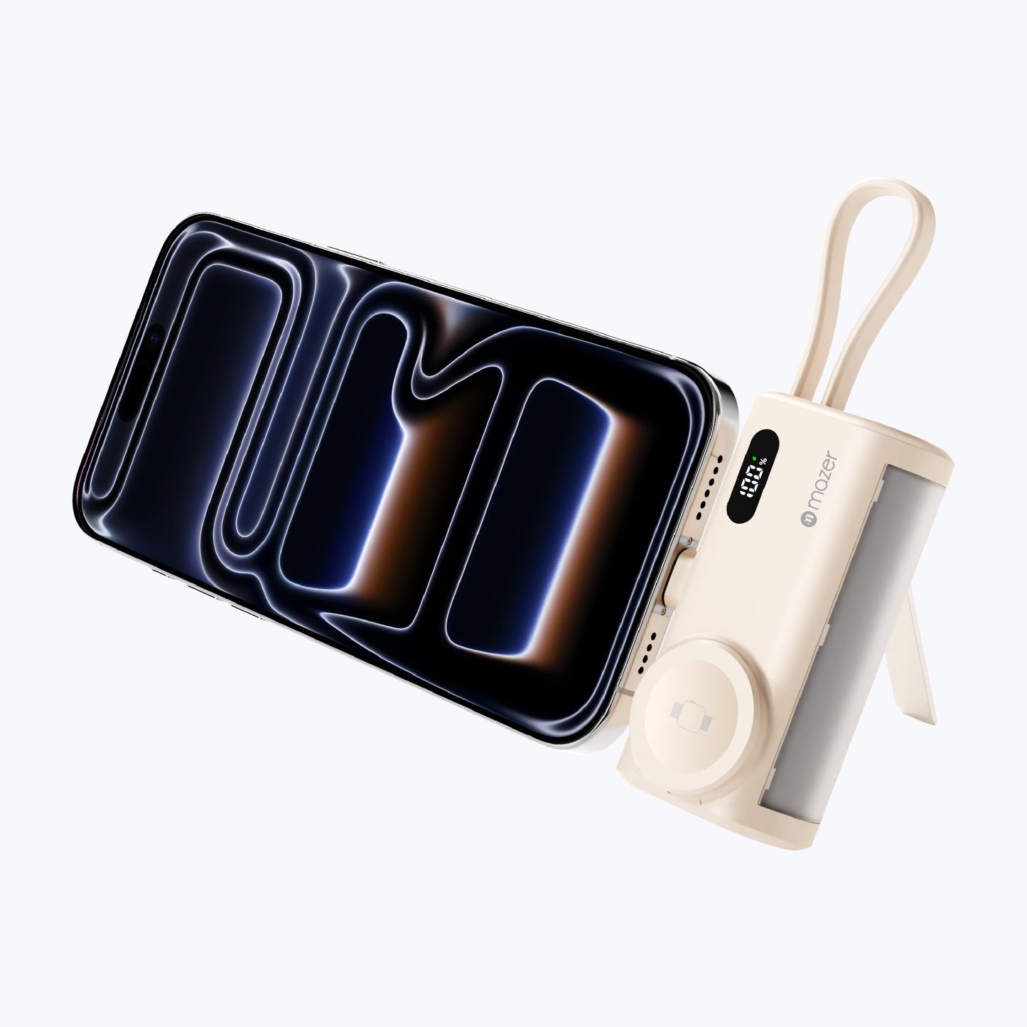 PowerCharge Pocket 2 5,000 mAh PD20W (Built-in Foldable USB-C Port, USB-C Cable & Apple Watch Charger) Power Bank (CCC Certified)