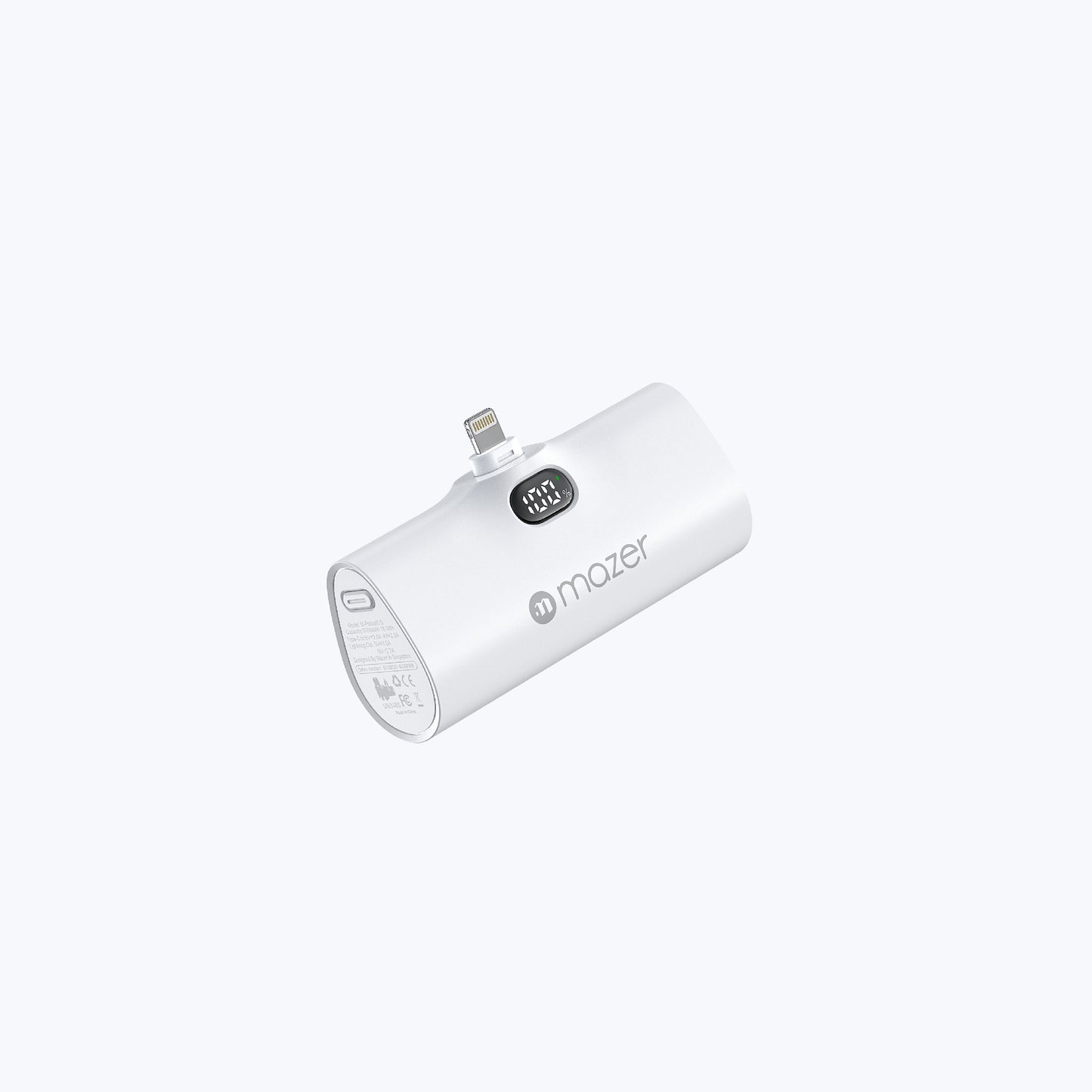 PowerCharge SuperMini 5000mAh PD 20W Power Bank (Built-in Lightning Connector)