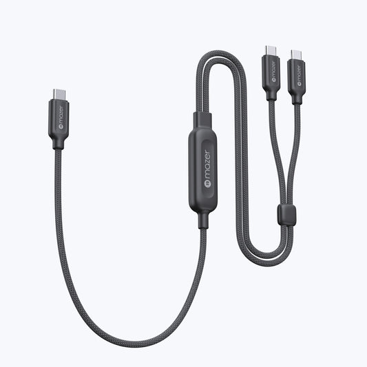 InfiniteLink Scorpion Dual 140W 2-in-1 USB-C to USB-C Cable