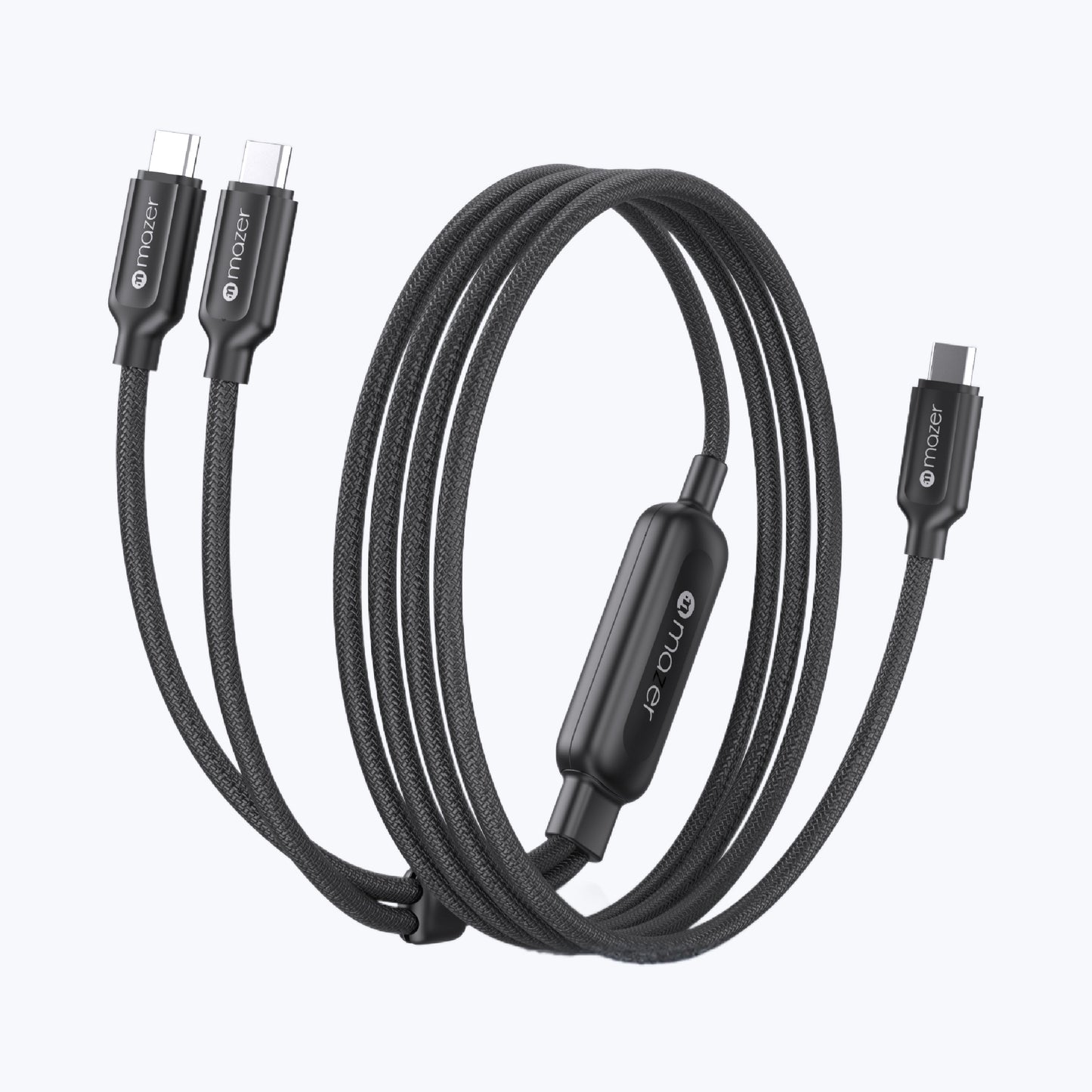 InfiniteLink Scorpion Dual 140W 2-in-1 USB C to USB C Cable