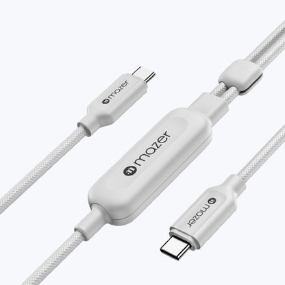 InfiniteLink Scorpion Dual 140W 2-in-1 USB C to USB C Cable