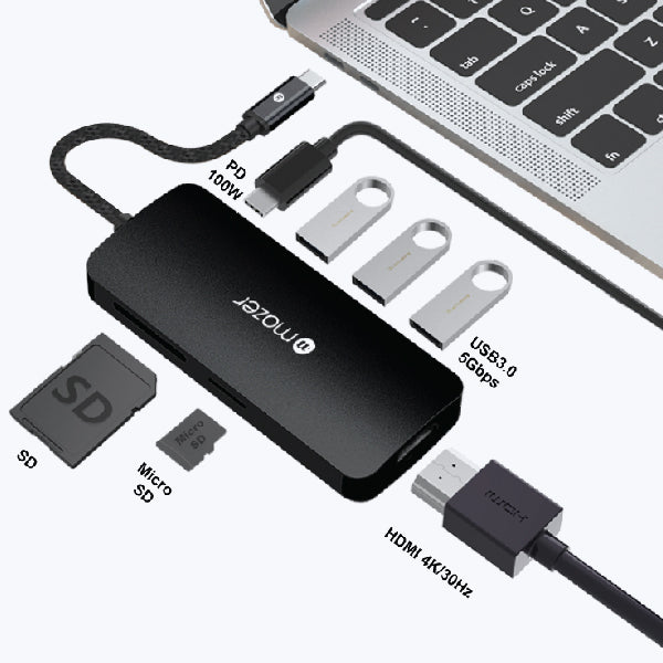 USB-C Multiport Hub 7-in-1 (MULTI4070)