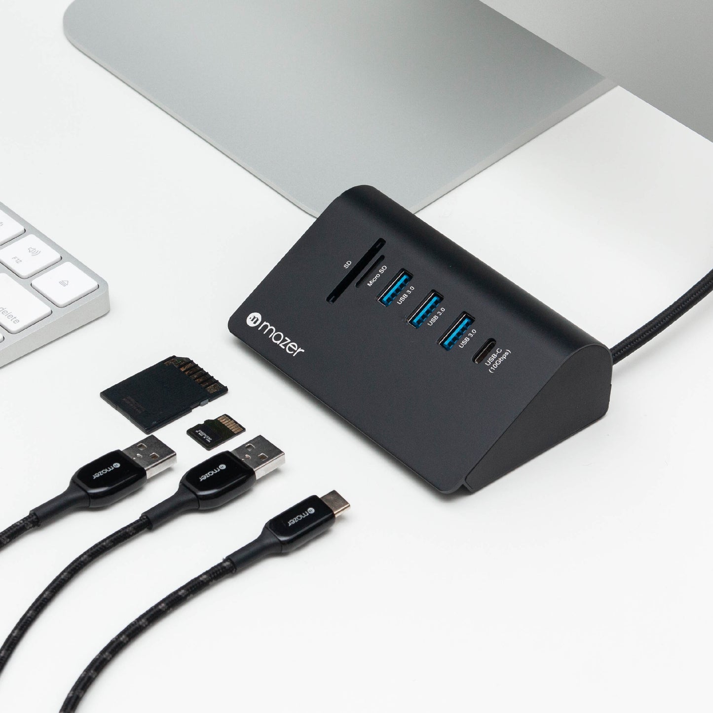 USB C Multiport Hub Hub 6-in-1 Desktop (MULTI8000)