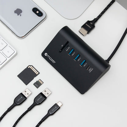 USB C Multiport Hub 7-in-1 Desktop (MULTI8100)