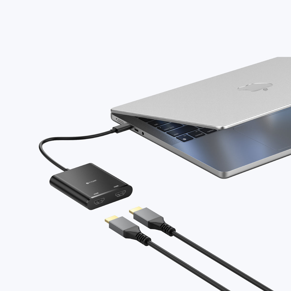 InfiniteLink Dual HDMI 8K USB-C to Dual HDMI Display Adapter