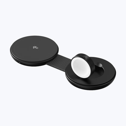 MagPad Duo Qi2 Certified 15W 2-in-1 Foldable Wireless Charging Pad