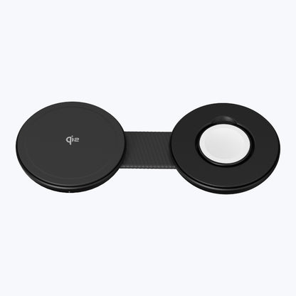 MagPad Duo Qi2 Certified 15W 2-in-1 Foldable Wireless Charging Pad