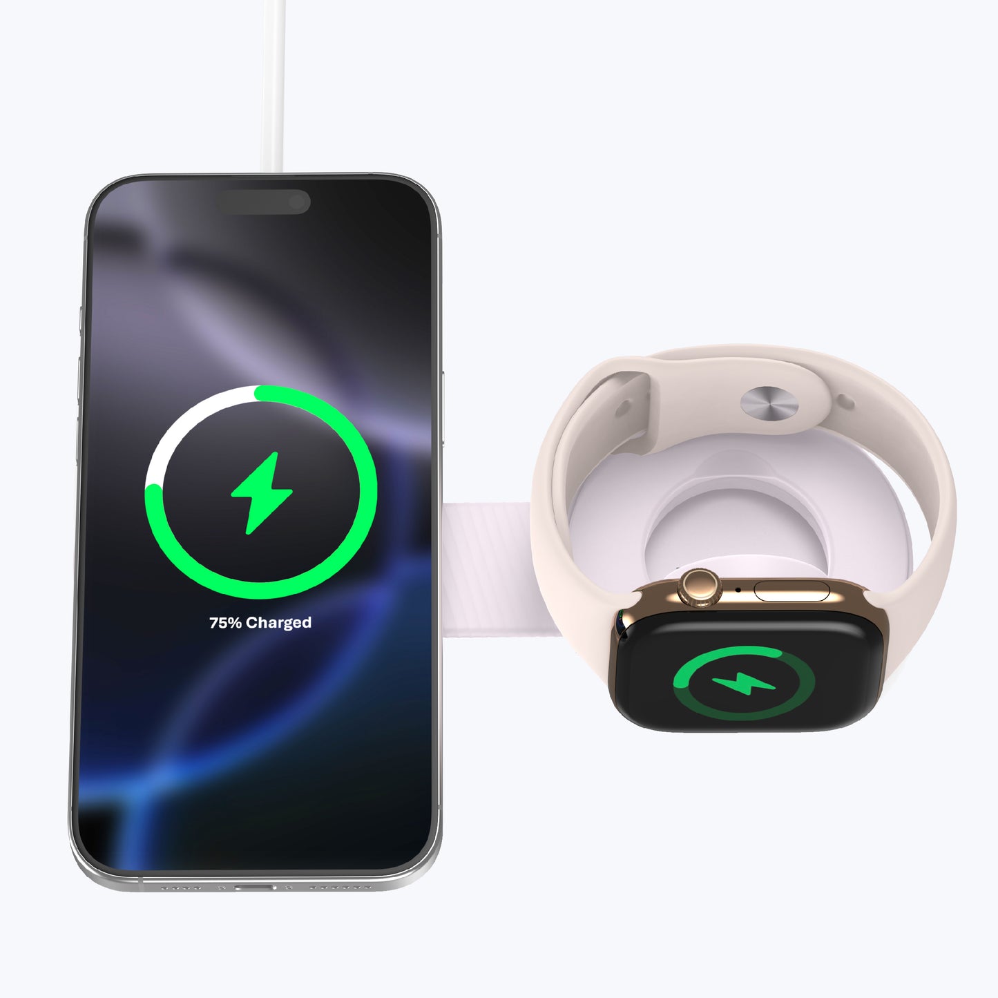 MagPad Duo Qi2 Certified 15W 2-in-1 Foldable Wireless Charging Pad