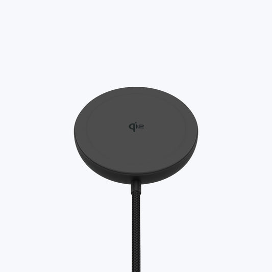 MagPad Qi2 Certified 15W Portable Charging Pad with Stand